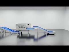 Przemysłowa linia produkcyjna automatycznej frytki do frytek ziemniaczanych